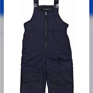 London Fog Navy Bib Insulated Snow Pants size 2. Good condition.